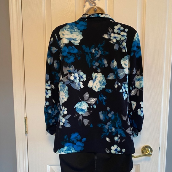 Ricki’s Black & Teal Blazer Sz L - Picture 2 of 6